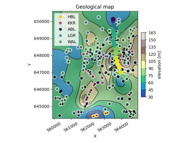 Geological map